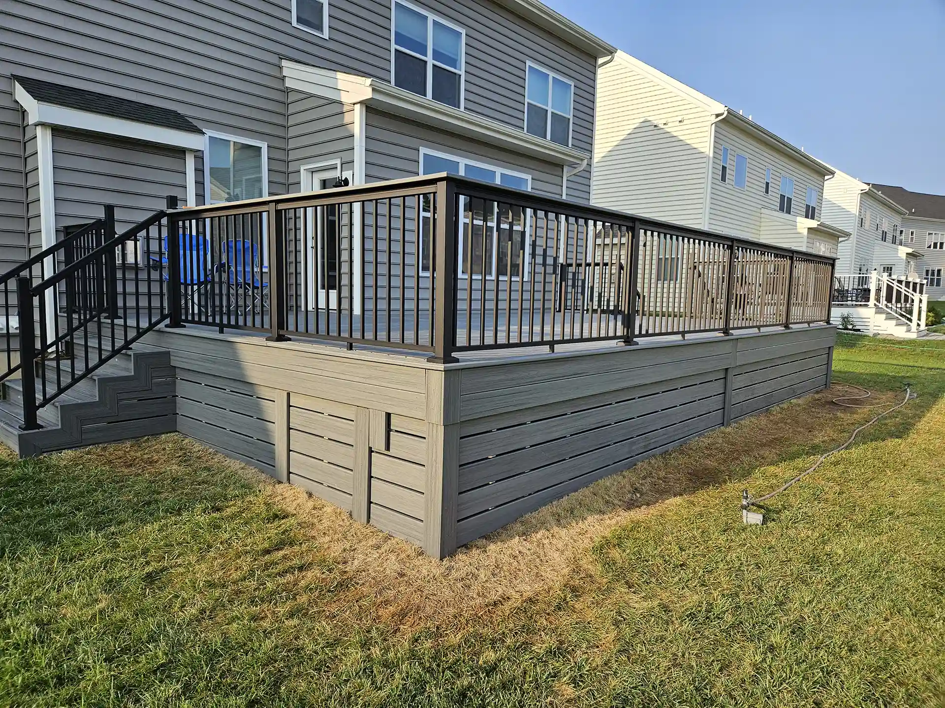 Trex Decking Installation 1